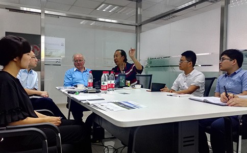 澳大利亚ICT INTERNATIONAL公司CEO Peter Cull博士来华访问点将科技